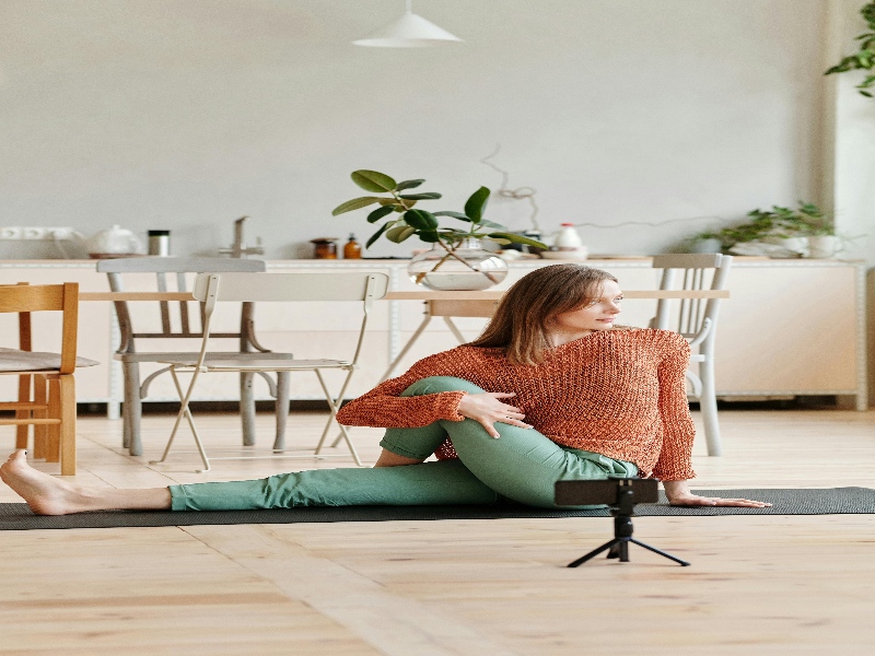 Chair yoga proves