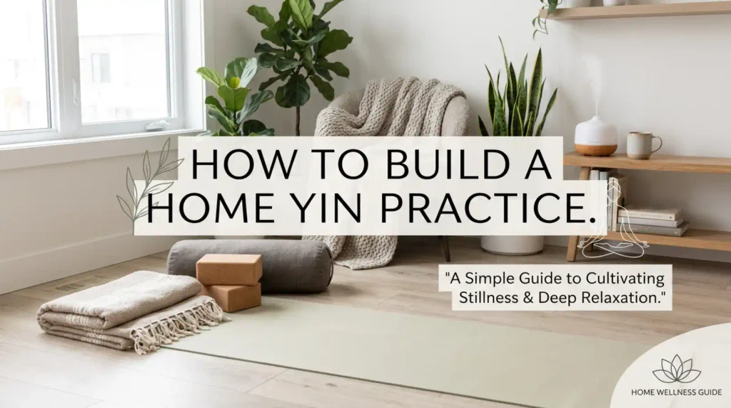 How to Build a Home Yin Practice