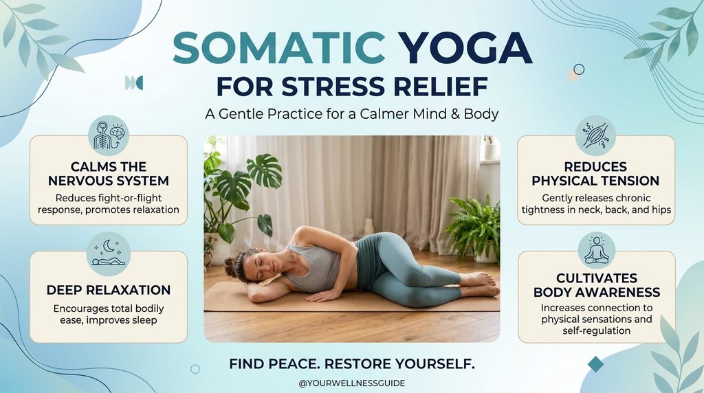 Somatic Yoga Poses for Stress Relief