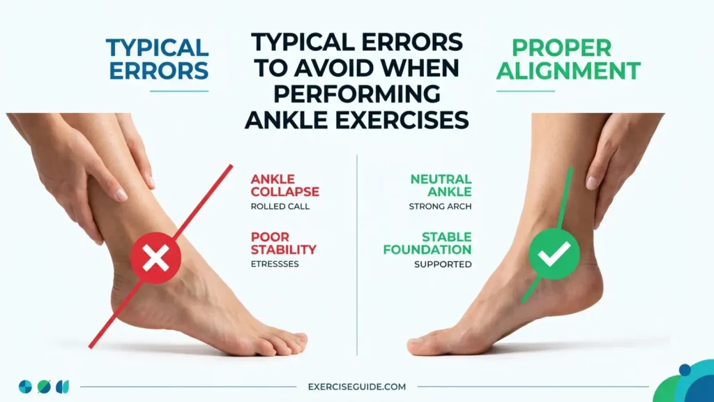 Typical Errors to Avoid When Performing Ankle Exercises