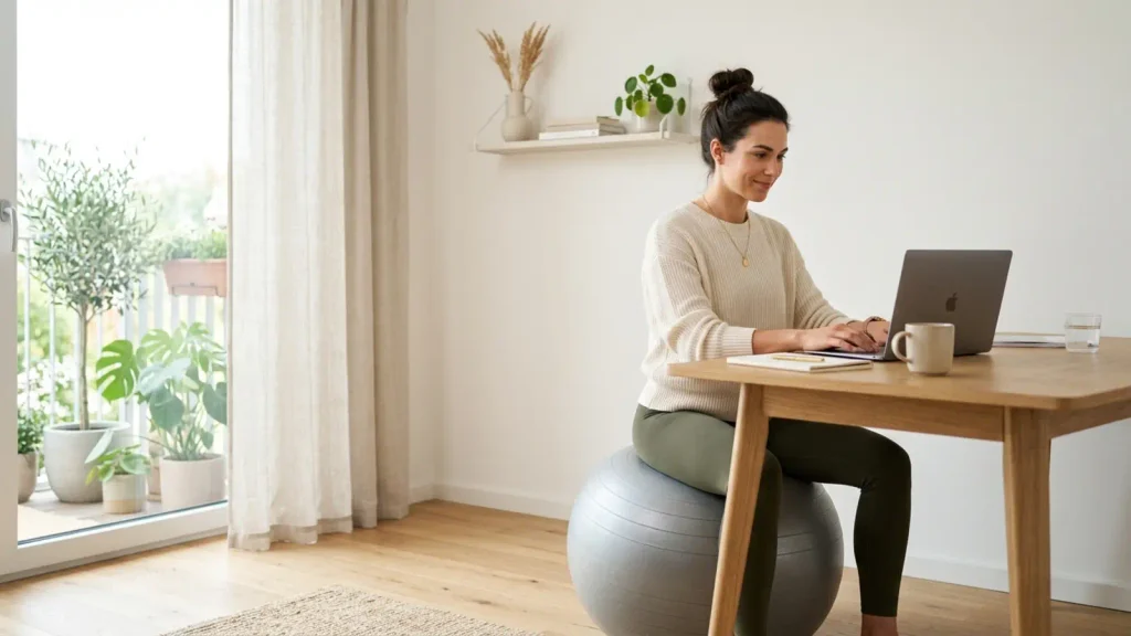 What Happens When You Bounce on a Yoga Ball?