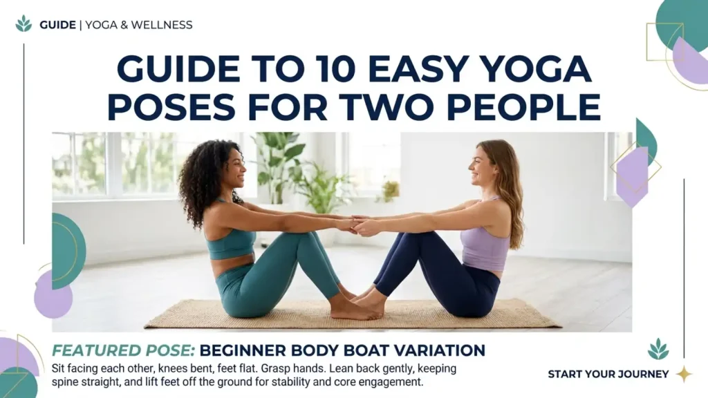 10 Easy Yoga Poses for Two People Beginners Can Start Today
