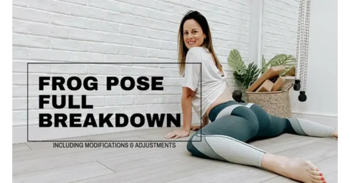 Frog Yoga Pose