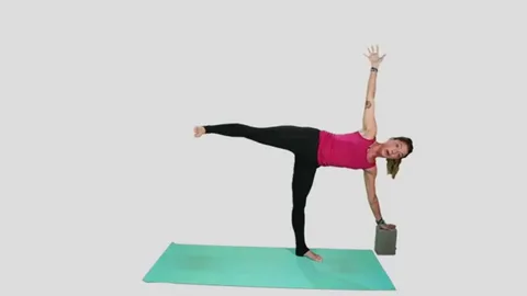 Half Moon Yoga Pose