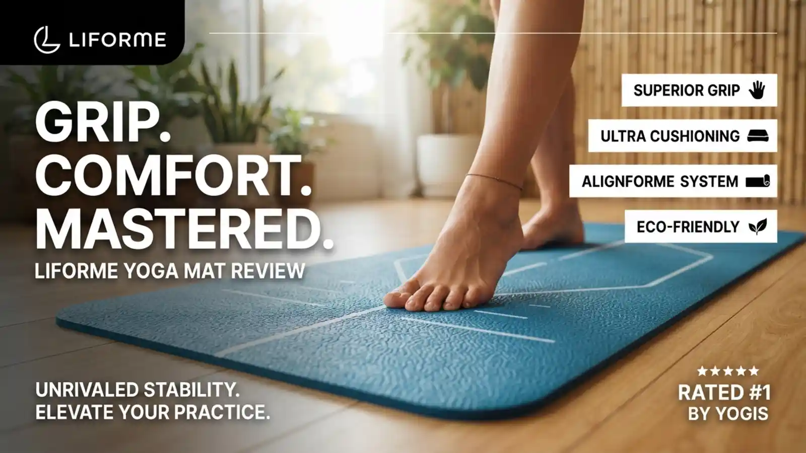 Liforme Yoga Mat Review: Grip and Comfort