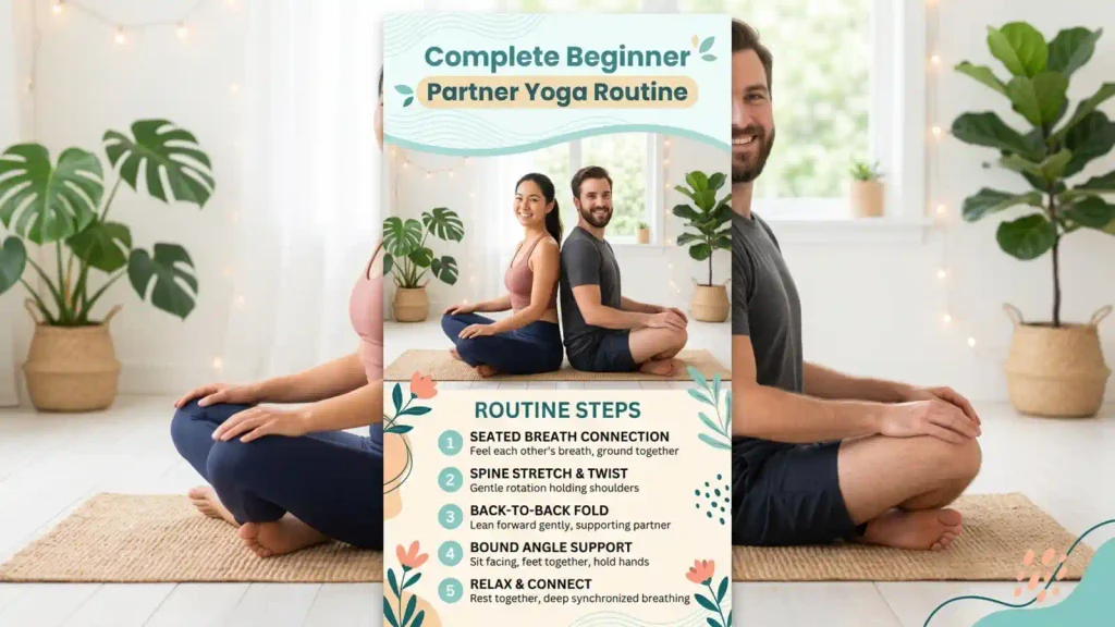 Complete Beginner Partner Yoga Routine