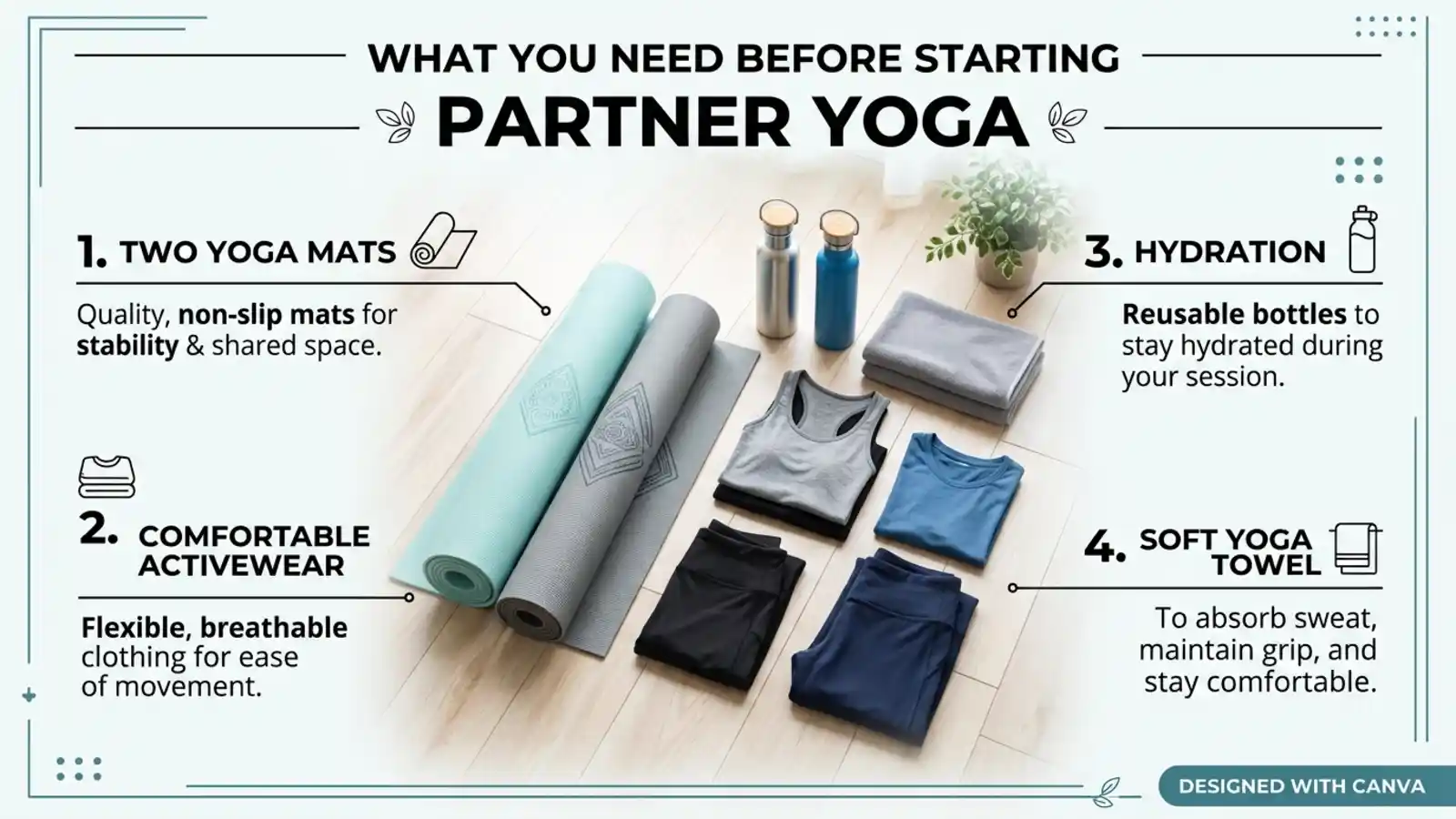 What You Need Before Starting Partner Yoga