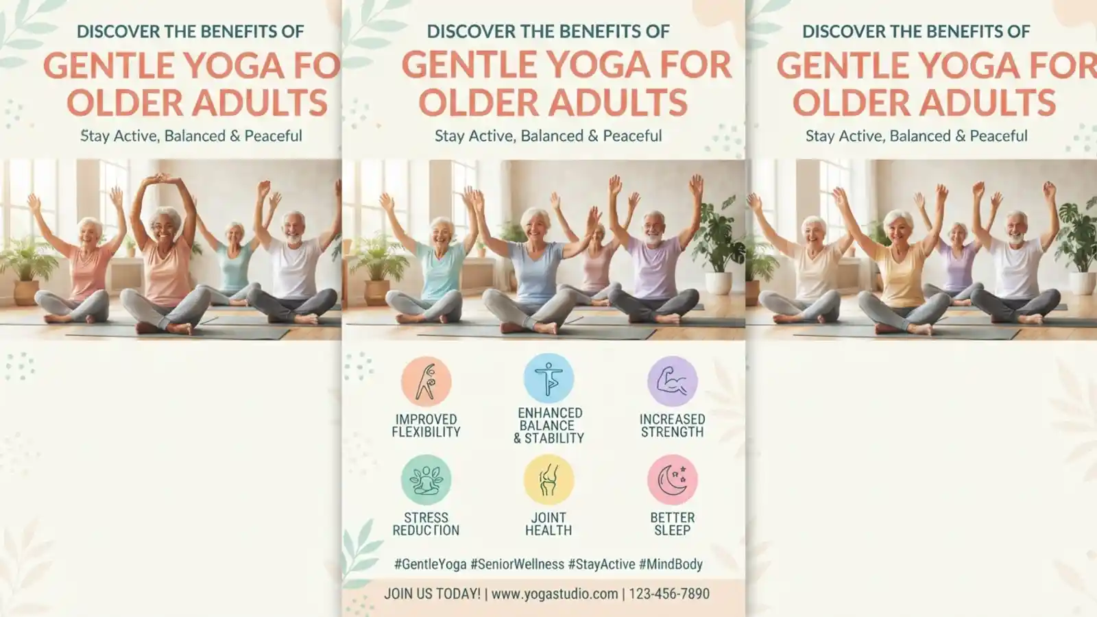 Benefits of Gentle Yoga for Older Adults