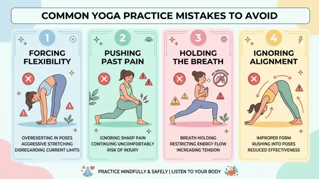 Common Gentle Yoga Mistakes to Avoid